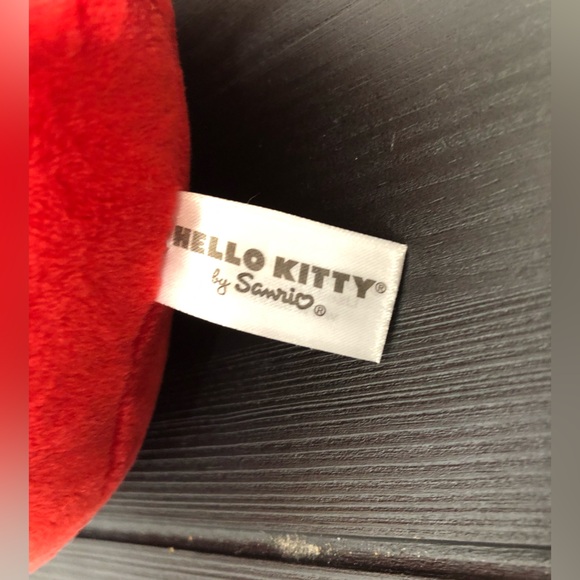 Hello Kitty Stuffed Animal - Red, White, and Yellow - Picture 3 of 5